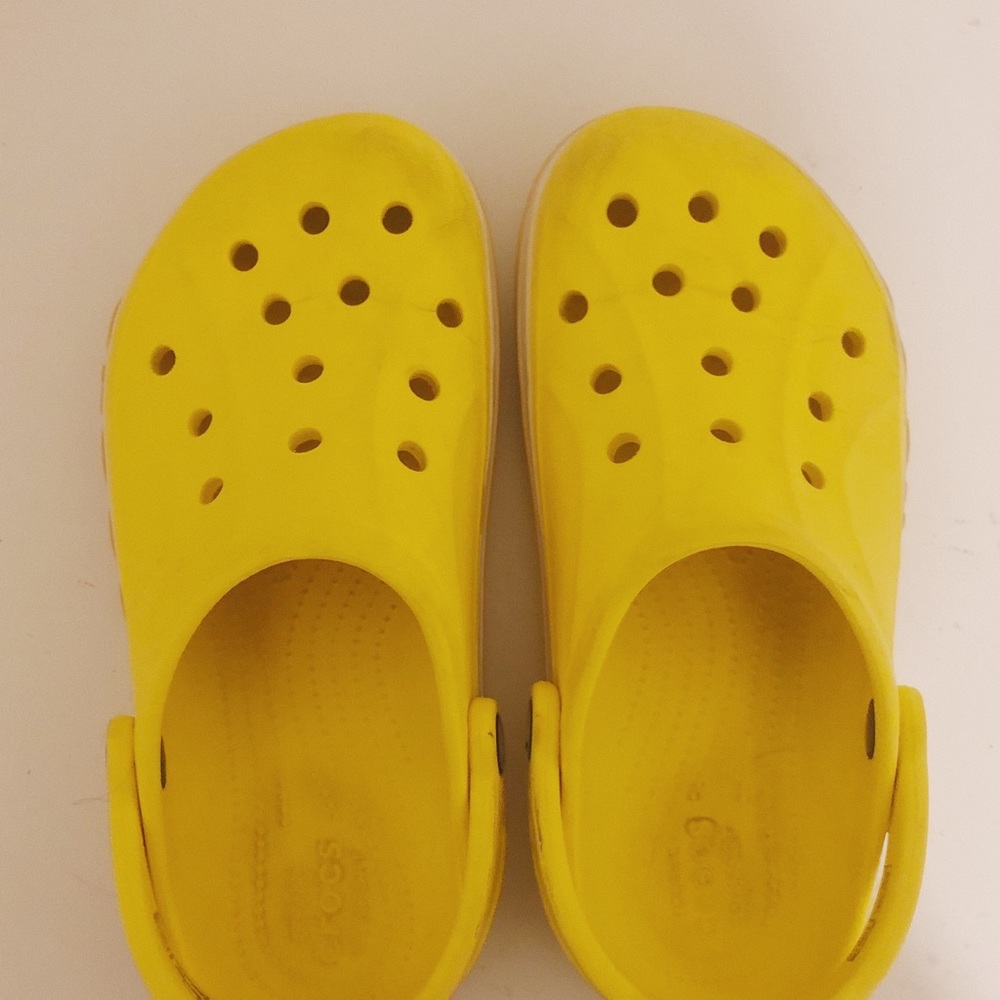 Yellow Crocs